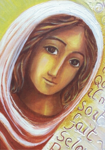 Poster de Marie du Magnificat par Soeur Marie Anastasia